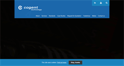Desktop Screenshot of cogent-technology.co.uk